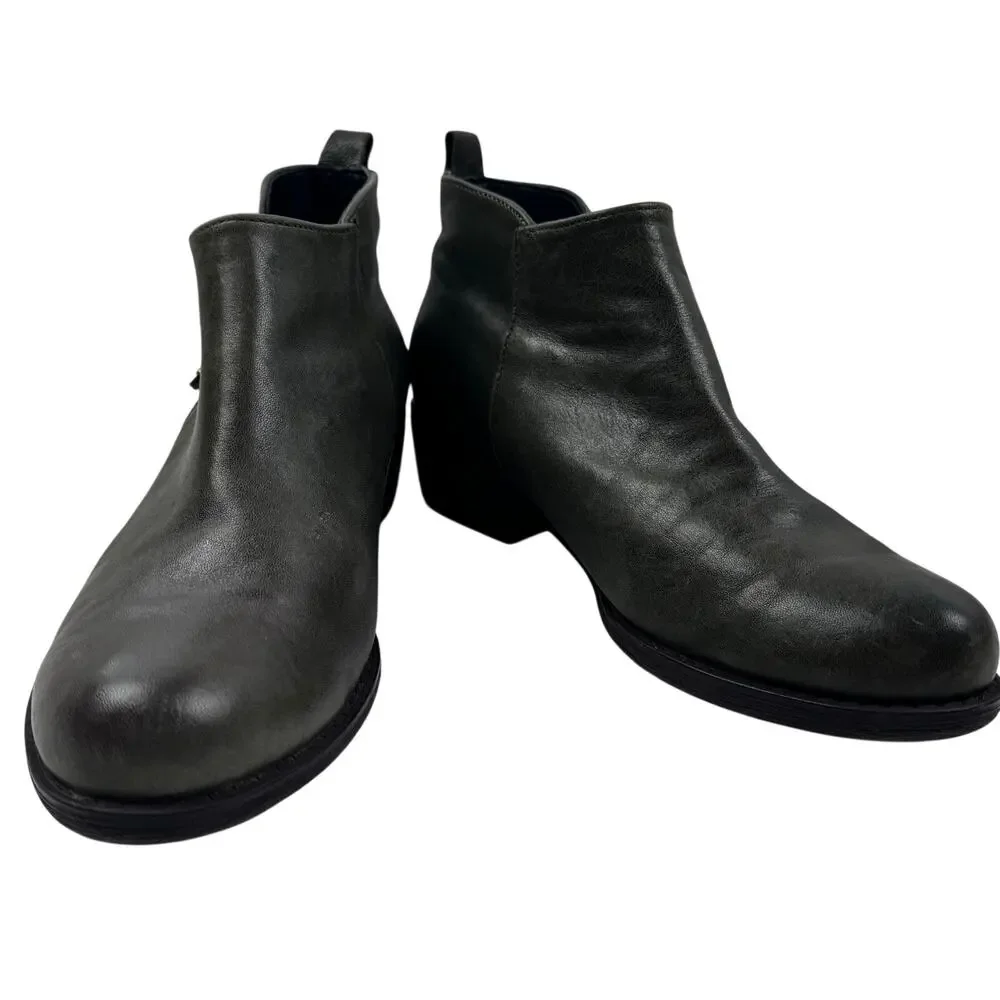 Eric Michael Handmade in Spain Buttery Soft Leather Booties Women's 37/6.5-7